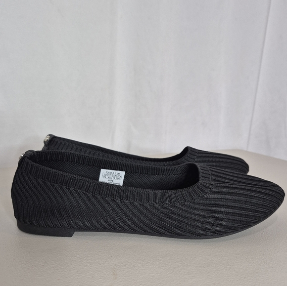 Danskin Hope Black Slip-On Ballet Flats - Size 8.5 - Picture 2 of 14